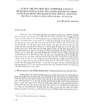 Sử dụng phương pháp trắc nghiệm khách quan để đánh giá kết quả học tập chương hệ phương trình tuyến tính trong môn Đại số tuyến tính của sinh viên Trường Cao đẳng Cộng đồng Bà Rịa Vũng Tàu - Nguyễn Khắc Khanh