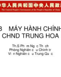 Bộ máy hành chính cộng hòa nhân dân Trung Hoa