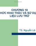 Khai thác, sử dụng tài liệu lưu trữ