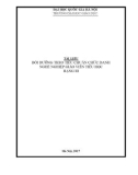 Tài liệu Bồi dưỡng theo tiêu chuẩn chức danh nghề nghiệp giáo viên tiểu học hạng III - ĐH Quốc gia Hà Nội