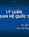 Lý luận quan hệ quốc tế