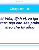 Slide - Tạo sự khác biệt cho sản phẩm theo chu kỳ