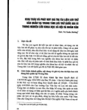 Khai thác và phát huy giá trị tài liệu lưu trữ bảo quản tại Trung tâm Lưu trữ Quốc gia III trong nghiên cứu khoa học xã hội và nhân văn