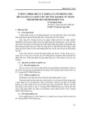 Ý thức chính trị và ý nghĩa của nó trong việc rèn luyện của sinh viên trường đại học sư phạm thành phố Hồ Chí Minh hiện nay