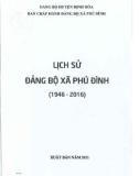 Ebook Lịch sử Đảng bộ xã Phú Đình (1946-2016): Phần 1