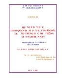 Luận án Tiến sĩ Quản lý giáo dục: Quản lý dạy học theo quan điểm dạy học phân hóa ở trường Trung học phổ thông Việt Nam hiện nay