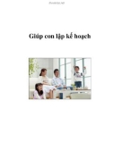 Giúp con lập kế hoạch