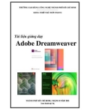 Tài liệu giảng dạy Adobe Dreamweaver - Kỹ thuật Vinatex TP. HCM (2021)