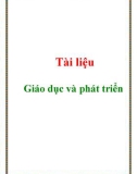 Giáo dục và phát triển