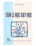 Giáo trình Tâm lý học dạy học