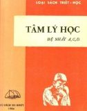 Tâm lý học dành cho đệ nhất A, C, D: Phần 1