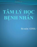 Bài giảng Tâm lý học bệnh nhân