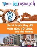 Lên kế hoạch thay đổi văn hóa tổ chức nhà trường