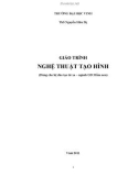 Giáo trình Nghệ thuật tạo hình (Dùng cho hệ đào tạo từ xa – ngành GD Mầm non): Phần 1