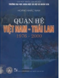 Quan hệ giữa Việt Nam - Thái Lan (1976 - 2000): Phần 1