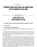 Giáo trình Phương pháp dạy học các môn học về tự nhiên và xã hội: Phần 2 - Nguyễn Thị Thấn