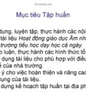 Bài giảng tập huấn: Hoạt động giáo dục Âm nhạc trong trường Tiểu học dạy học cả ngày