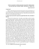 Nâng cao chất lượng giáo dục đạo đức trong đào tạo người thầy thuốc ở Học viện Quân Y hiện nay