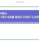 Bài giảng Giới thiệu công tác đảm bảo chất lượng