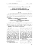 Thực trạng kĩ năng dạy vẽ của giáo viên ở một số trường mầm non tại Thành phố Hồ Chí Minh hiện nay