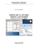 THỐNG KÊ VÀ TIN HỌC TRONG LÂM NGHIỆP