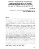 Khai thác các giá trị văn hóa lễ hội của cộng đồng người Hoa tại xã Hải Ninh, huyện Bắc Bình, tỉnh Bình Thuận phục vụ cho sự phát triển của du lịch địa phương