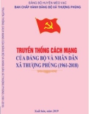 Ebook Truyền thống cách mạng của Đảng bộ và nhân dân xã Thượng Phùng (1961-2018): Phần 1