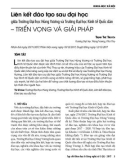 Liên kết đào tạo sau đại học giữa Trường Đại học Hùng Vương và Trường Đại học Kinh tế Quốc dân - triển vọng và giải pháp