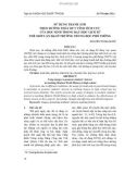 Sử dụng tranh ảnh theo hướng phát huy tính tích cực của học sinh trong dạy học Lịch sử thế giới cận đại ở trường trung học phổ thông