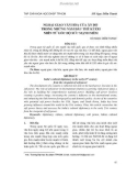 Ngoại giao văn hóa của Ấn Độ trong những năm đầu thế kỉ XXI nhìn từ góc độ sức mạnh mềm