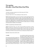 Tín ngưỡng dân gian vùng đồng bằng sông Hồng