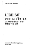 Vùng lãnh thổ trên thế giới và Lịch sử 200 quốc gia: Phần 1