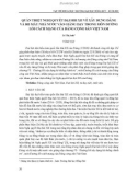 Quán triệt nghị quyết Đại hội XII về xây dựng Đảng và bộ máy nhà nước vào giảng dạy trong môn đường lối cách mạng của Đảng cộng sản Việt Nam