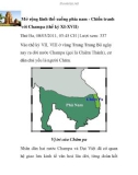 Mở rộng lãnh thổ xuống phía nam - Chiến tranh với Champa (thế kỷ XI-XVII)