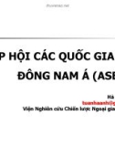 Hiệp hội các quốc gia Đông Nam Á- Hà Anh Tuấn