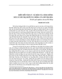 Biến đổi tâm lý xã hội của cộng đồng dân cư đô thị dưới tác động của đô thị hoá - Trịnh Duy Luân