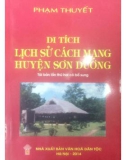 Di tích lịch sử cách mạng huyện Sơn Dương - Phạm Thuyết