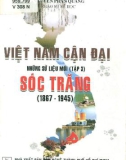 Ebook Việt Nam cận đại-Những sử liệu mới Sóc Trăng (Tập 3): Phần 1