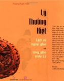 Tông giáo triều Lý, lịch sử ngoại giao và Lý Thường Kiệt: Phần 1