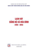 Ebook Lịch sử Đảng bộ xã Hoà Bình (1946-2018): Phần 1