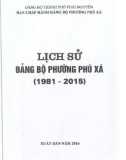 Ebook Lịch sử Đảng bộ phường Phú Xá (1981-2015): Phần 1