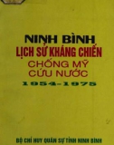 Ebook Ninh Bình-Lịch sử kháng chiến chống Mỹ cứu nước (1954-1975): Phần 1