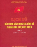 Ebook Lịch sử đấu tranh cách mạng của Đảng bộ và nhân dân huyện Duy Xuyên (1954-1975): Phần 1 (Tập 2)