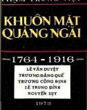 khuôn mặt quảng ngãi (1764 - 1916): phần 1