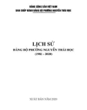 Ebook Lịch sử Đảng bộ phường Nguyễn Thái Học (1981-2020)