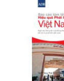 Báo cáo tóm tắt về Hiệu quả phát triển Việt Nam: Ngôi sao đang lên của Đông Nam Á tiến bước trong tiến trình phát triển đất nước