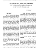 Tri thức dân gian trong nghề nuôi ngựa truyền thống của người Hmông Lênh, huyện Bắc Hà, tỉnh Lào Cai - Vũ Thị Trang