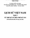 Nghiên cứu lịch sử các thời kỳ Việt Nam (Tập 3): Phần 1