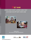 Báo cáo tóm tắt Nâng cao chất lượng giáo dục cho mọi người đến năm 2020