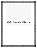 Chân dung chợ Việt xưa